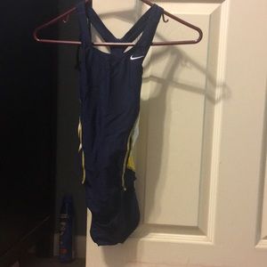 Nike Thick Strap One Piece Swim Suit